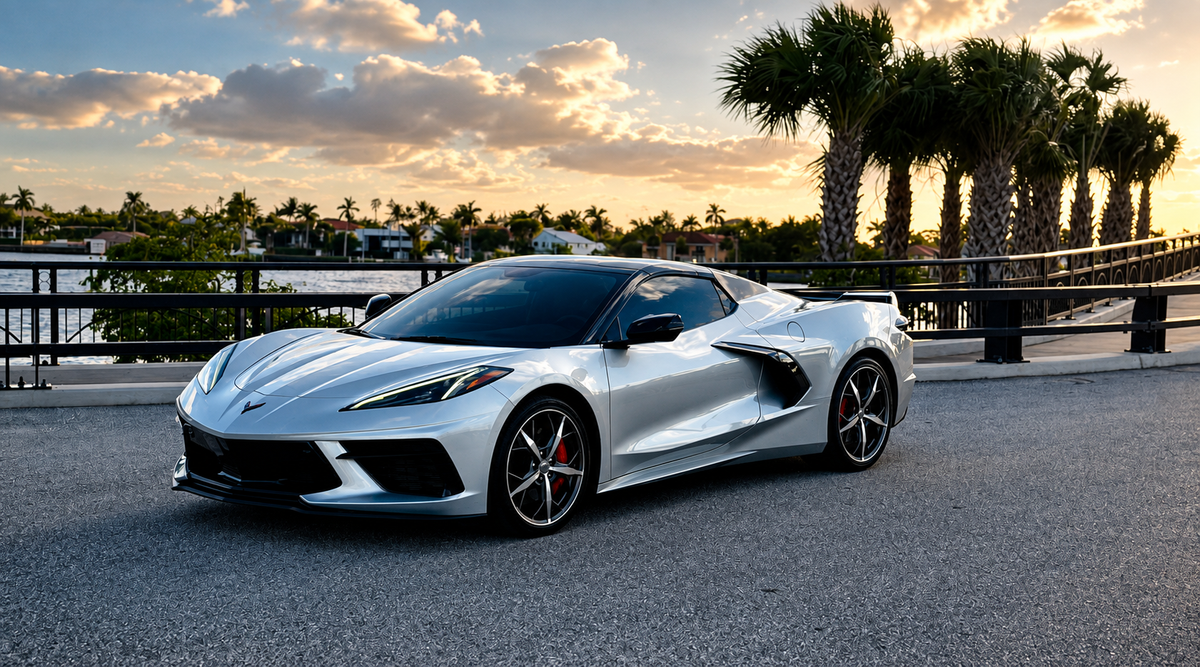 C8 Corvette 3LT Z51 Digital Artwork